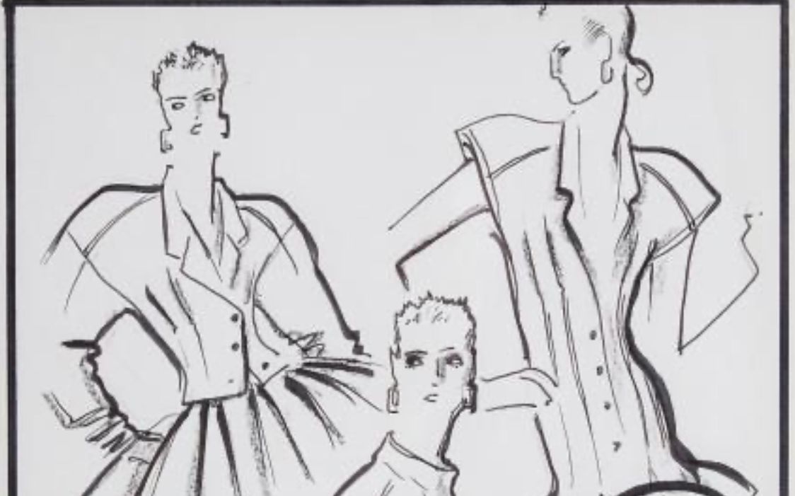 Karl Lagerfeld, dessin