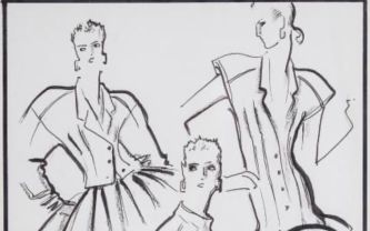 Karl Lagerfeld, dessin