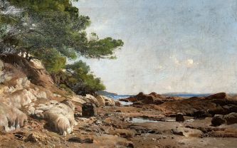 Paulin Betrand, huile sur toile