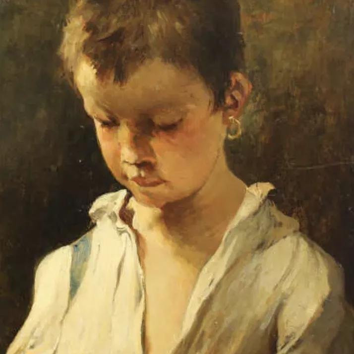Fran&ccedil;ois Reynaud, huile sur toile