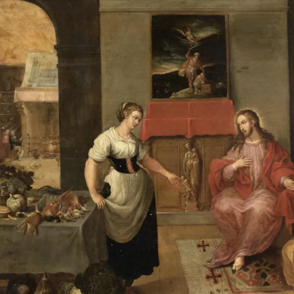D'apr&egrave;s Abraham Govaerts, huile sur panneau