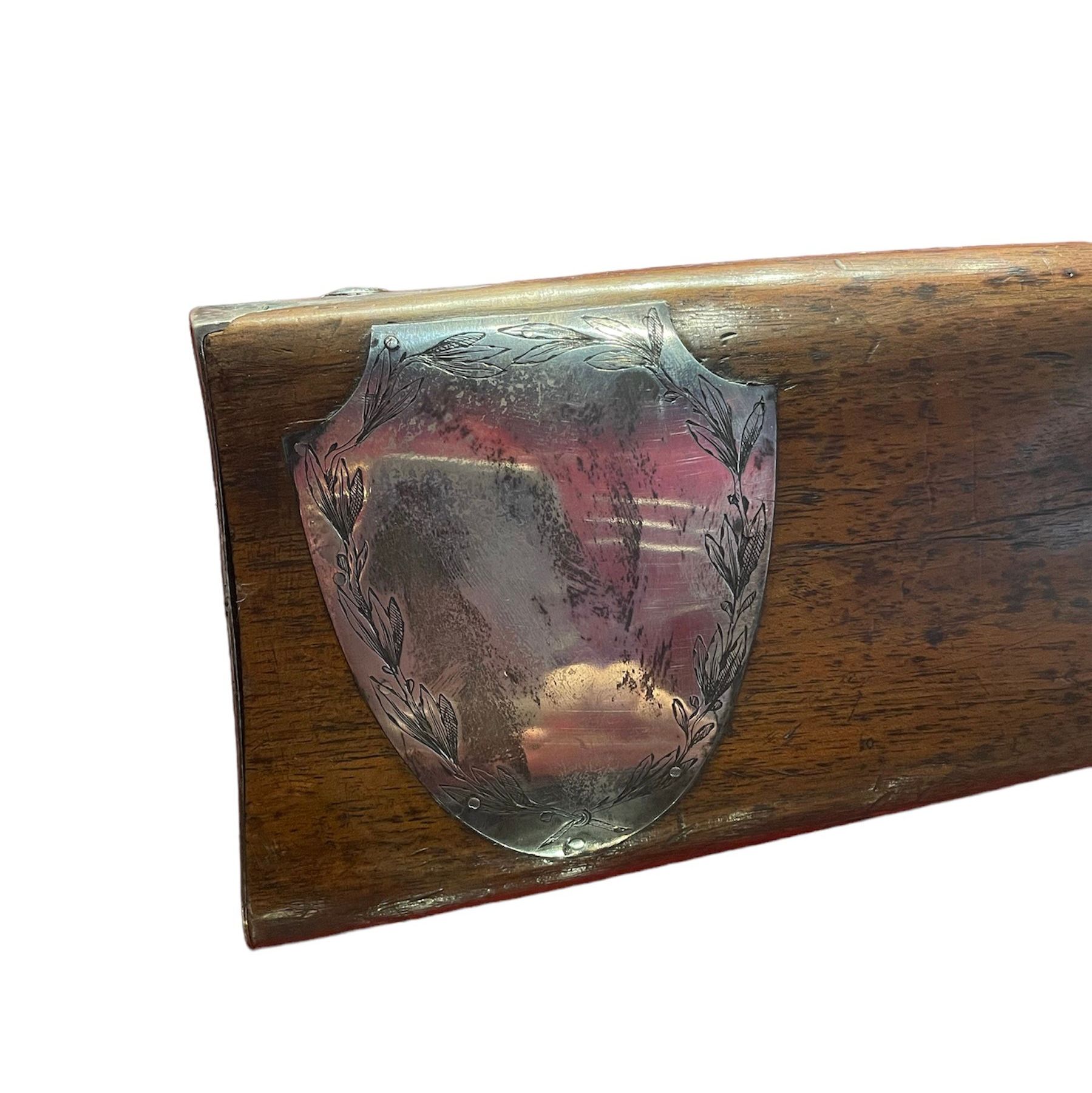 Crosse d'un fusil d'honneur