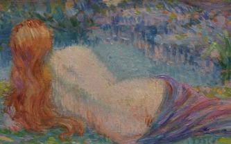 Hippolyte Petitjean, huile sur toile