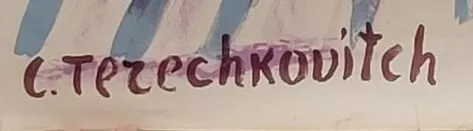 Signature de Terechkovitch