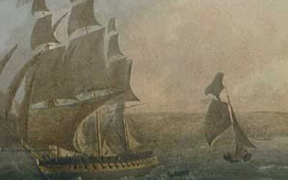 Louis Garneray, huile sur toile