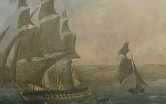 Louis Garneray, huile sur toile