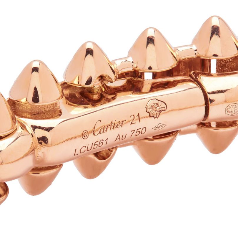 Cartier, bracelet "clash" en or rose