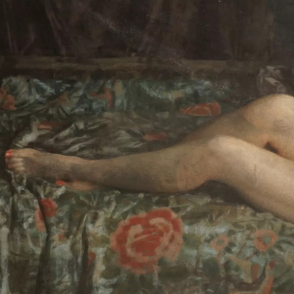 Maurice Joron, huile sur toile