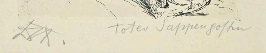 Signature d'Otto Dix