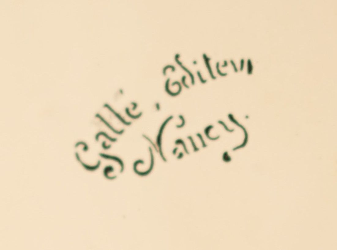 Signature d'Émile Gallé
