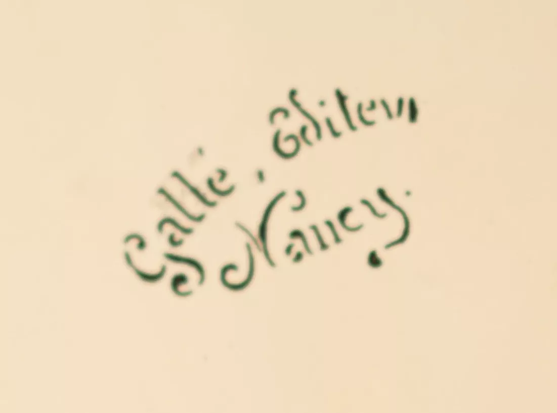 Signature d'&Eacute;mile Gall&eacute;
