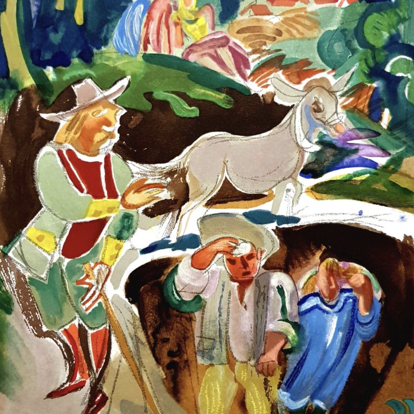 André Planson, lithographie