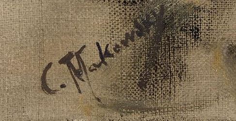 Signature de Constantin Makovskij