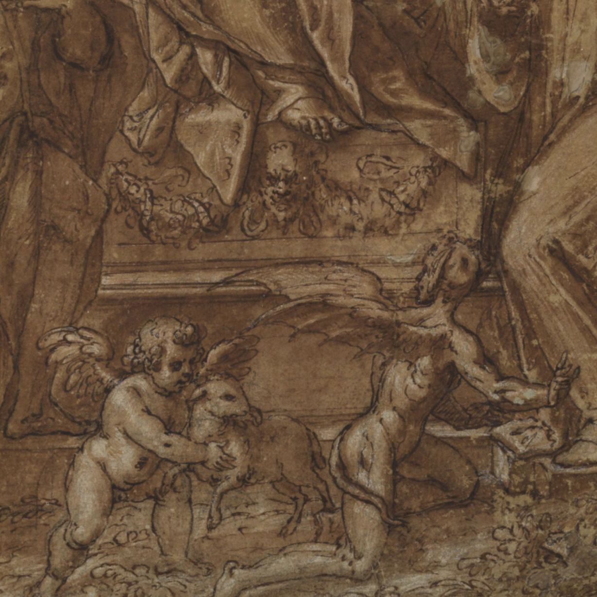 &Eacute;cole mani&eacute;riste, dessin