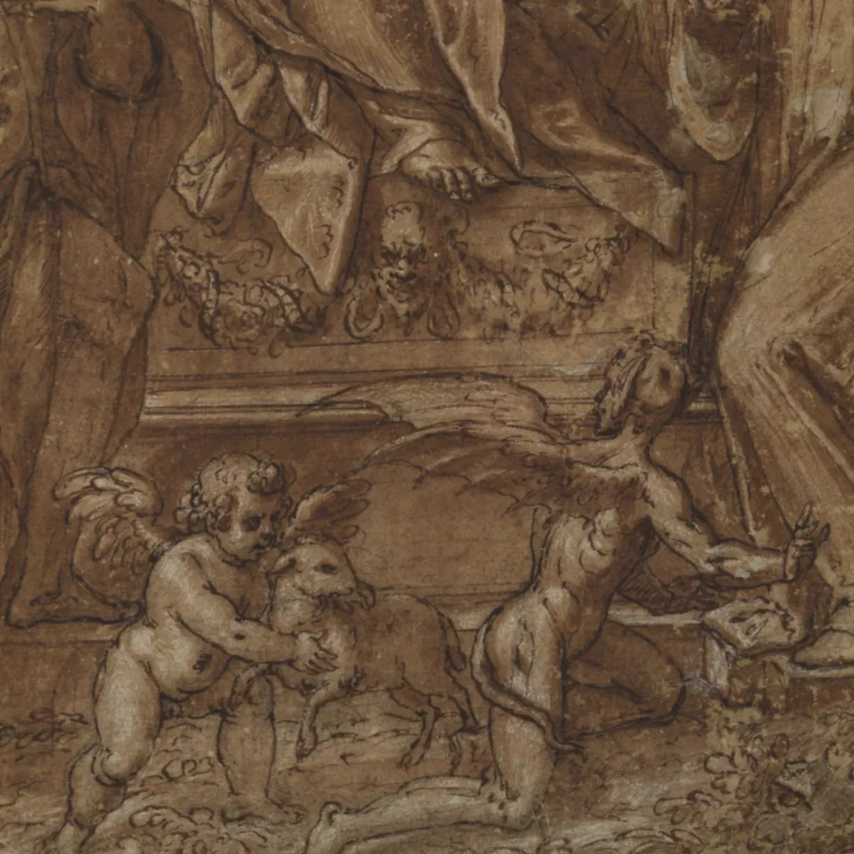 &Eacute;cole mani&eacute;riste, dessin