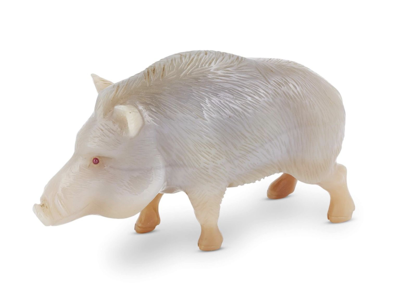 Fabergé, sanglier en agate