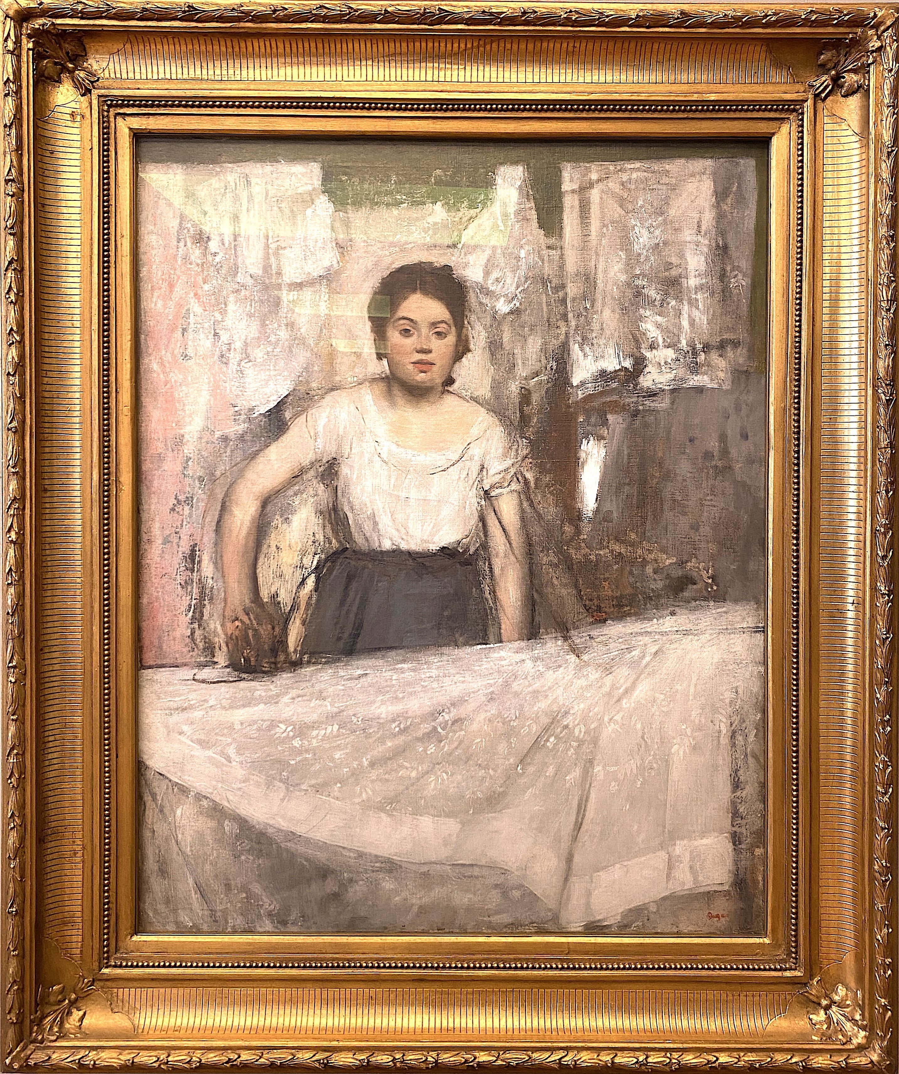 Degas, huile sur toile