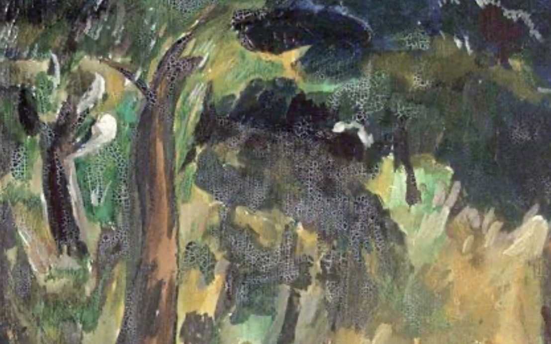 Dunoyer De Segonzac, huile sur toile