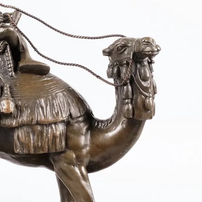 Alexandre Léonard, bronze à patine brune