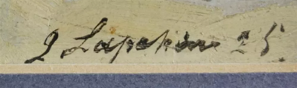Signature de Geroges Lapchine