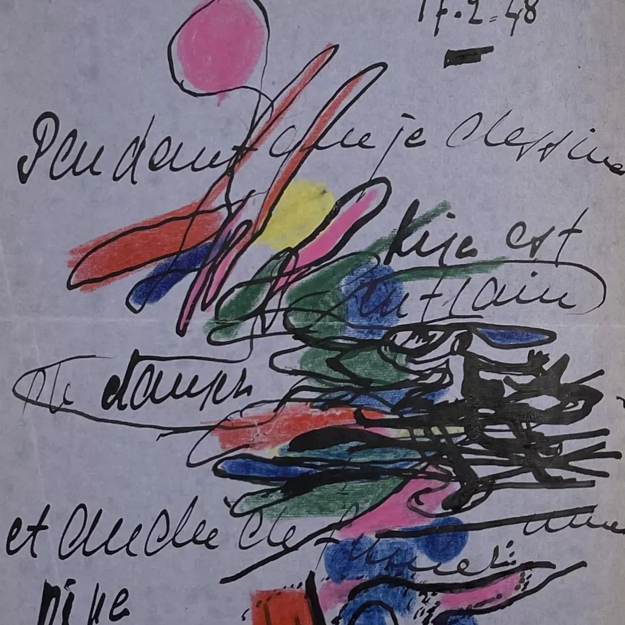 Max Jacob, dessin