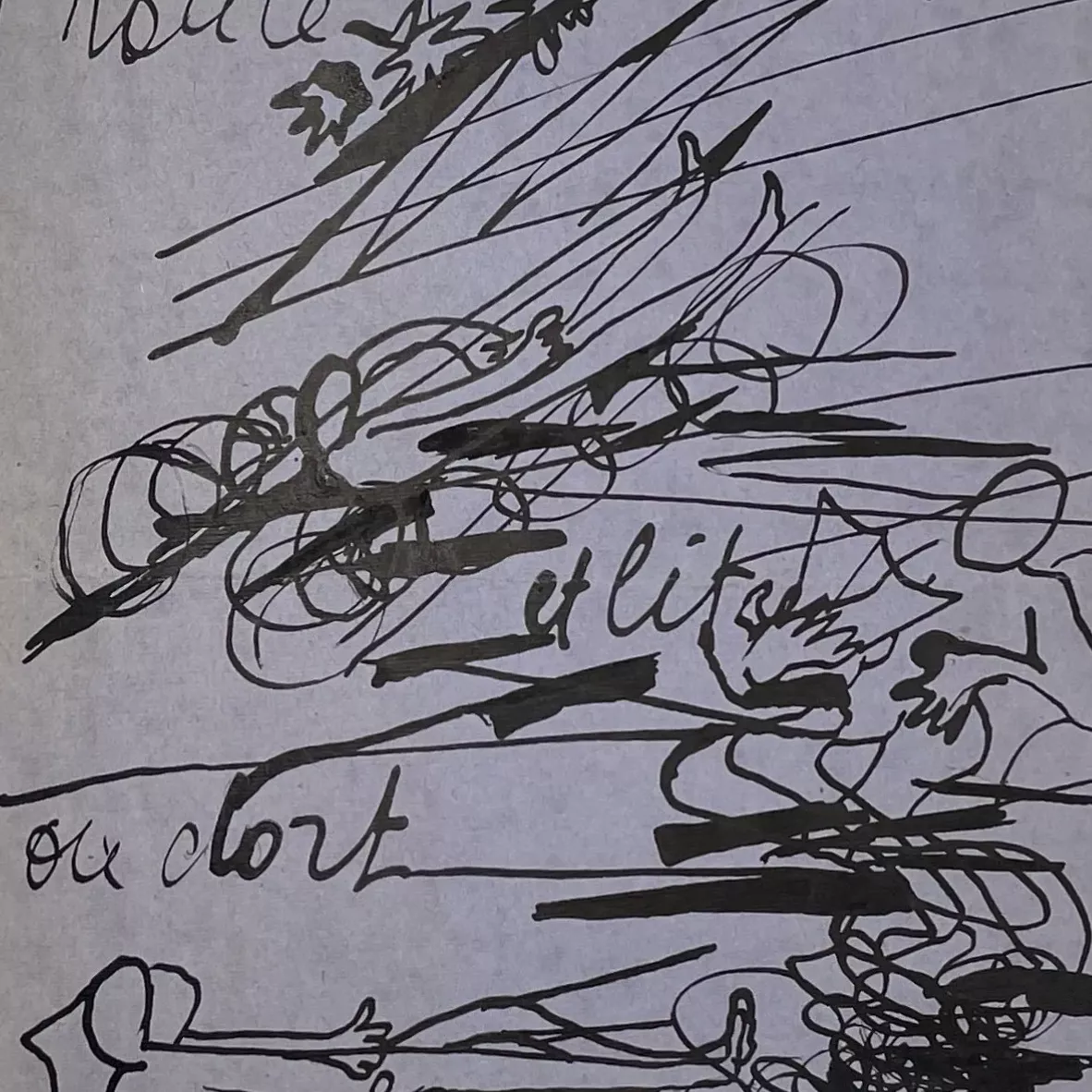 Max Jacob, dessin