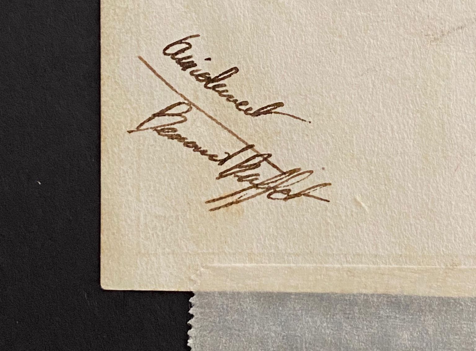 Signature de Bernard Buffet