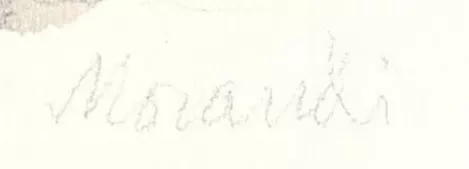 Signature de Giorgio Morandi