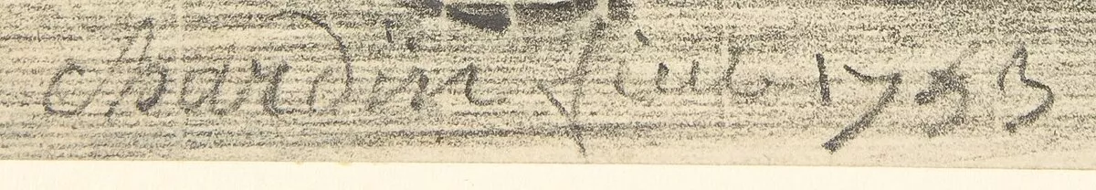 Signature de Jean Baptiste Siméon Chardin