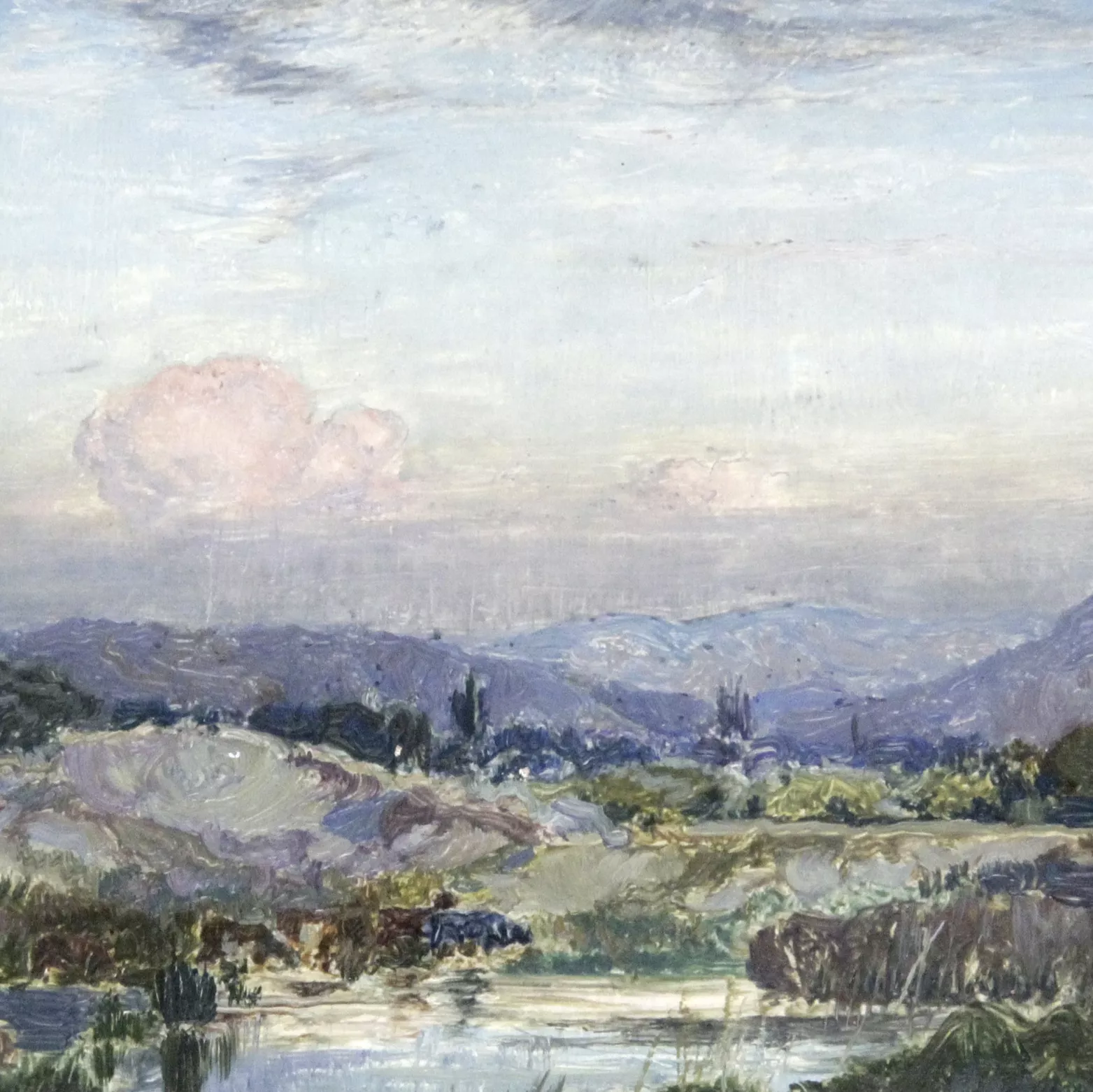 Ren&eacute; M&eacute;nard, huile sur toile