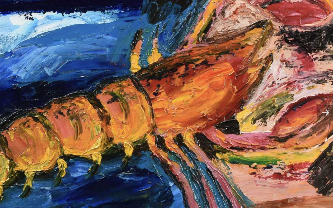 Pierre Ambrogiani, huile sur toile