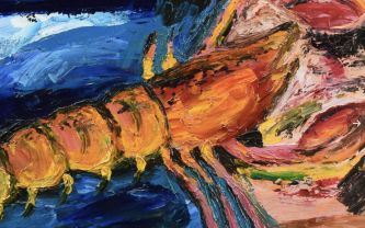 Pierre Ambrogiani, huile sur toile