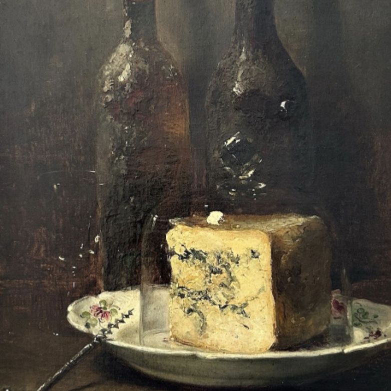 Guillaume Fouace, Nature morte au roquefort et au vin