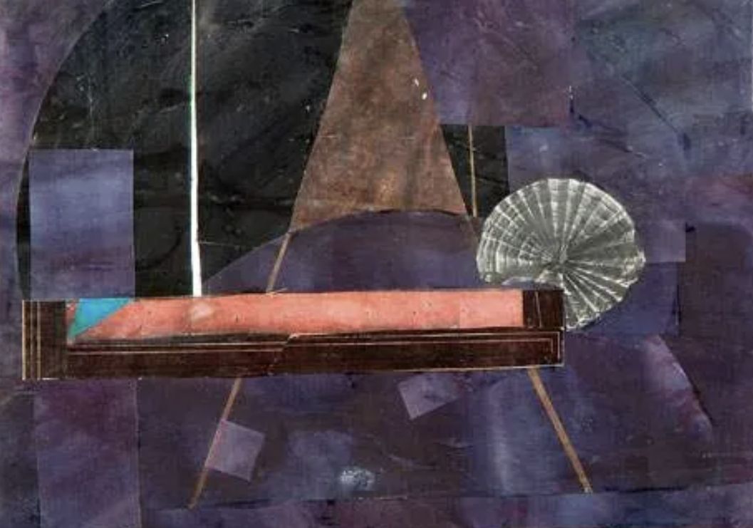 Jacques Monory, huile sur toile