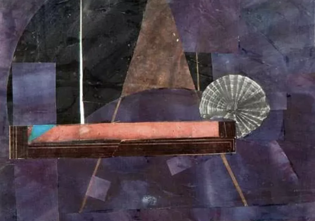 Jacques Monory, huile sur toile