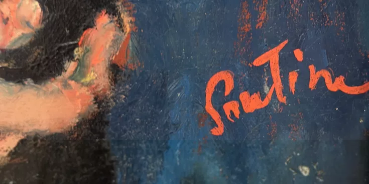 Signature de Soutine