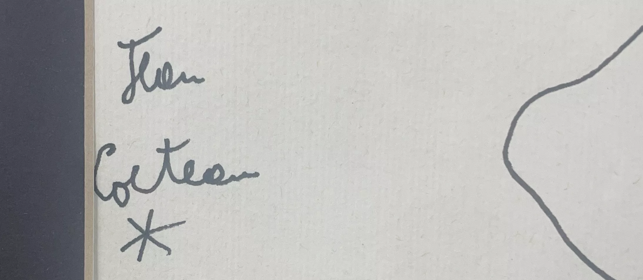 Signature de JeanCocteau