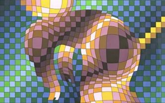 Victor Vasarely, sérigraphie