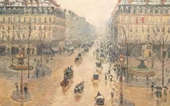 Pissarro, huile sur toile