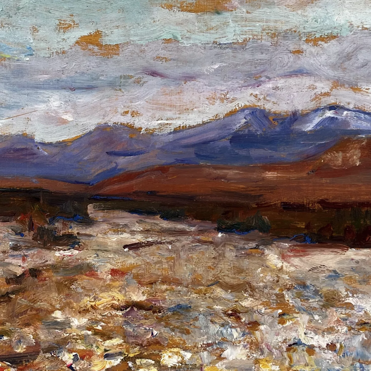 Anna Boch, huile sur toile