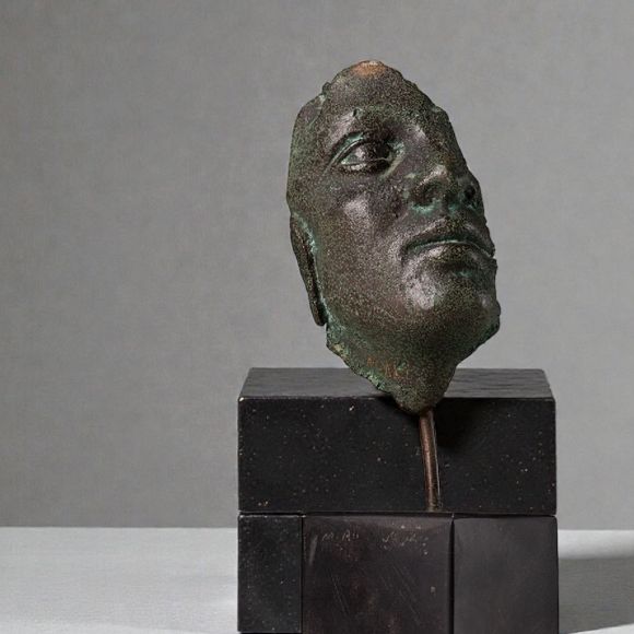 Mustapha Ali, sculpture en bronze