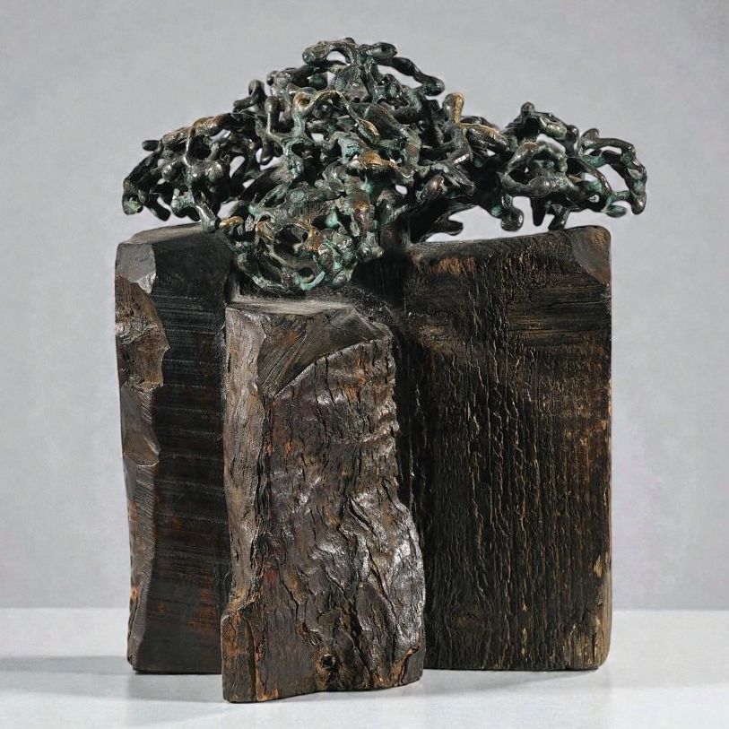 Mustapha Ali, sculpture en bronze
