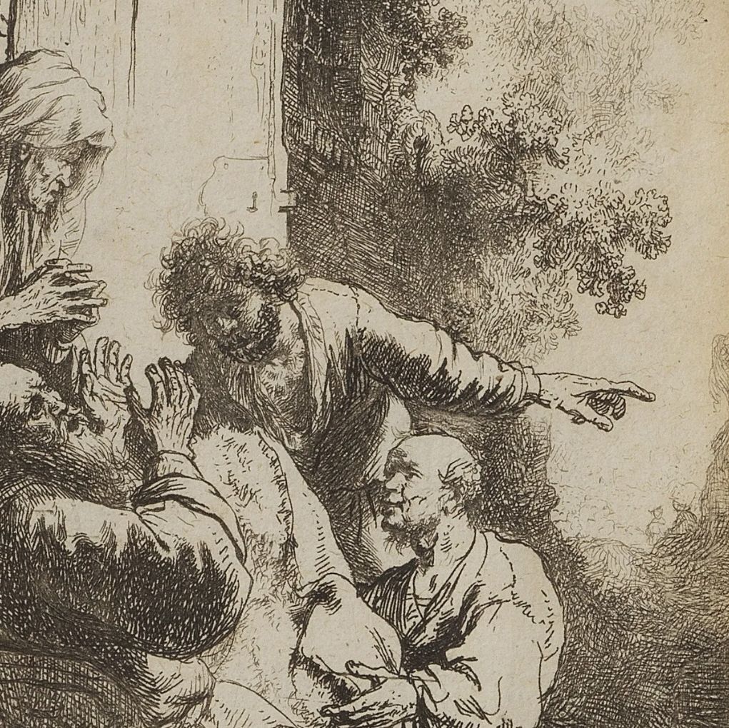 Rembrandt, eau-forte