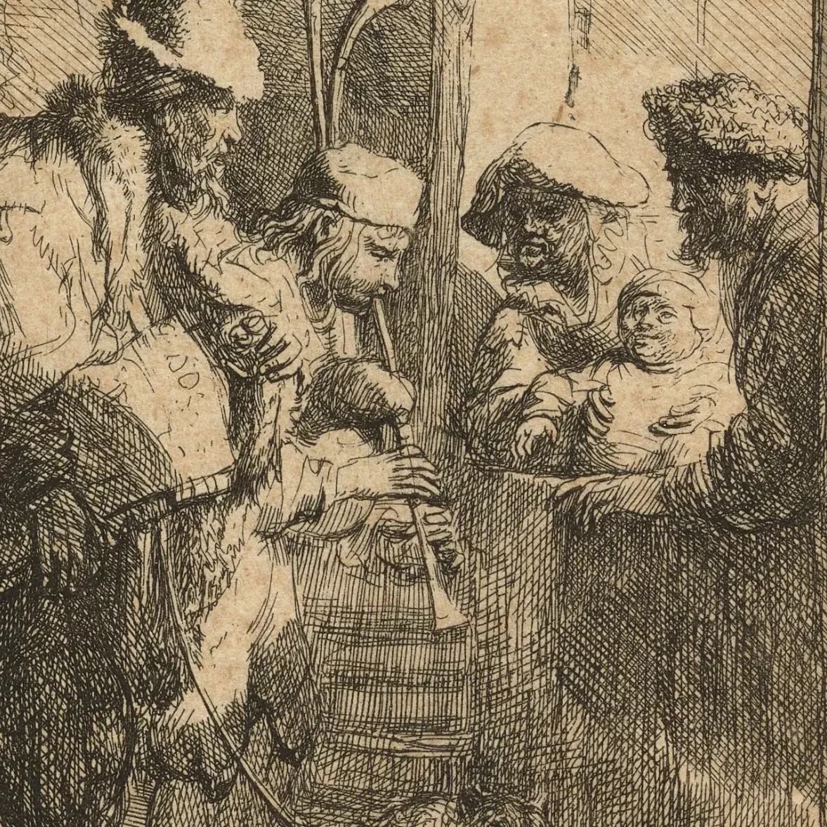 Rembrandt, eau-forte