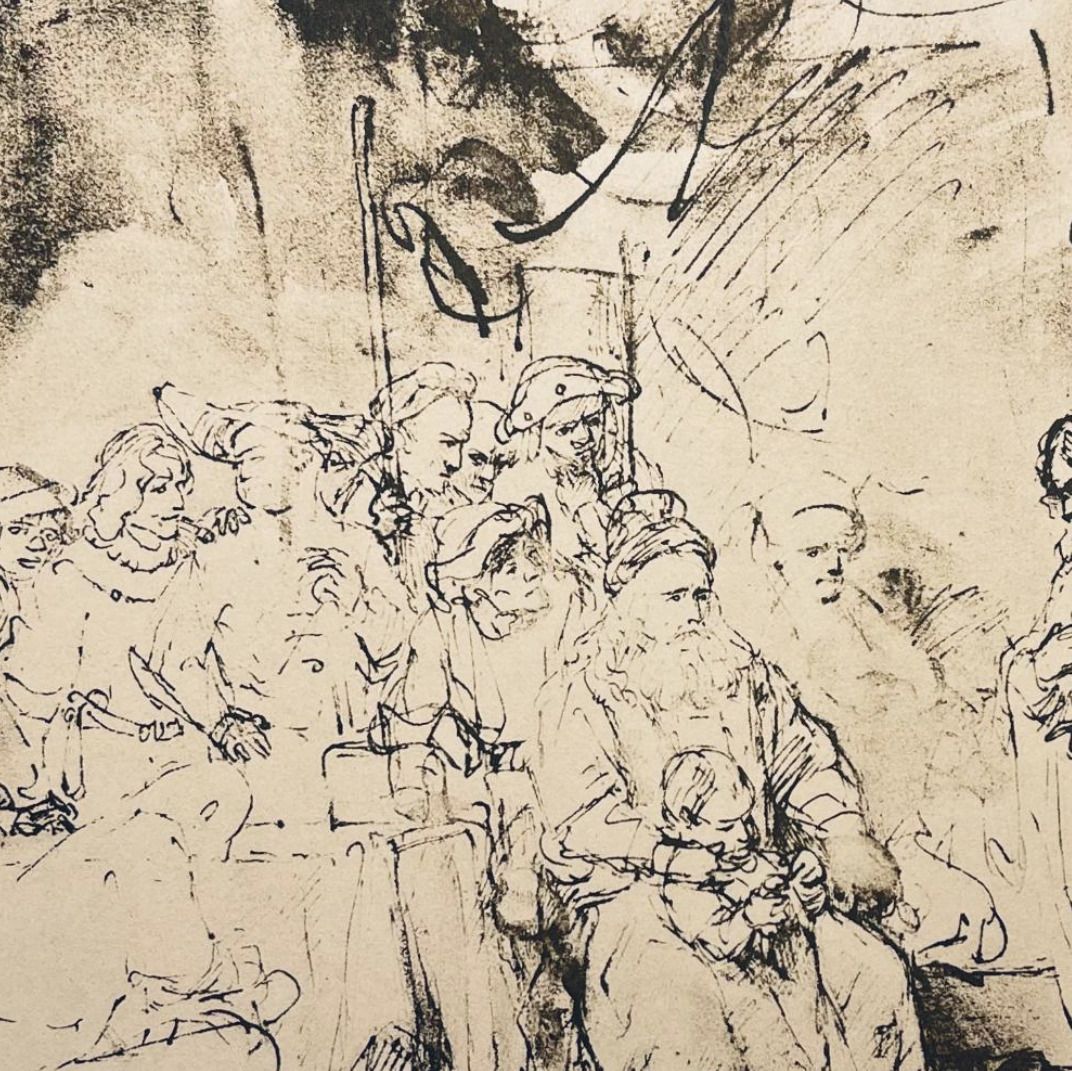 Rembrandt, eau-forte