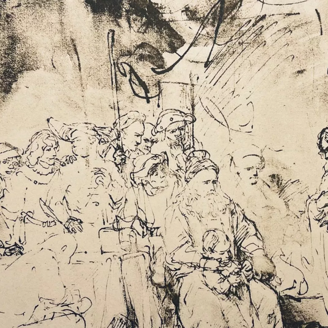 Rembrandt, eau-forte