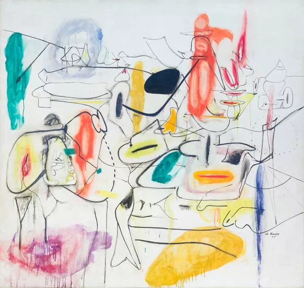Arshile Gorky, aquarelle