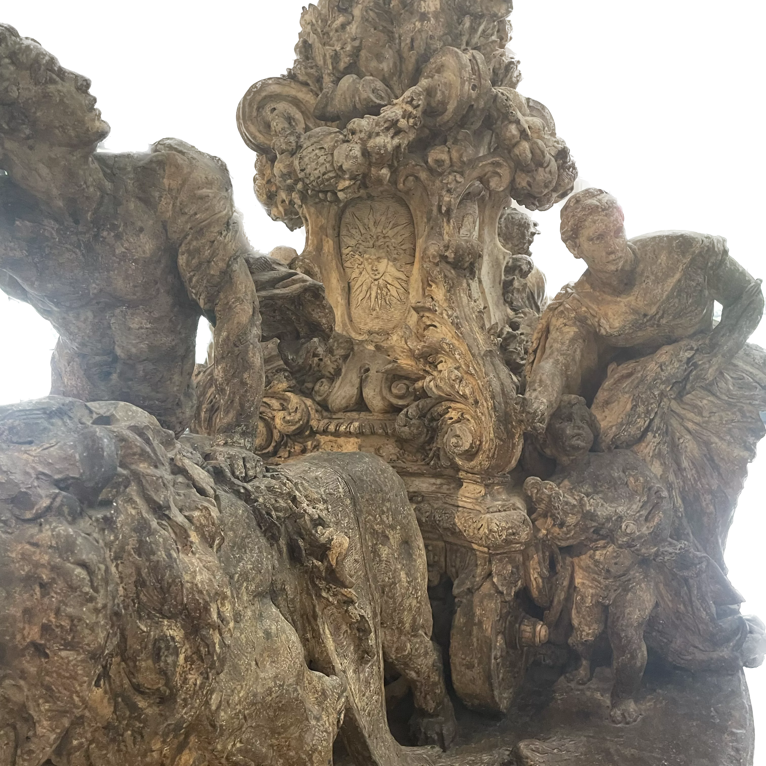 Dalou, le Triomphe de la R&eacute;publique, miniature, d&eacute;tail