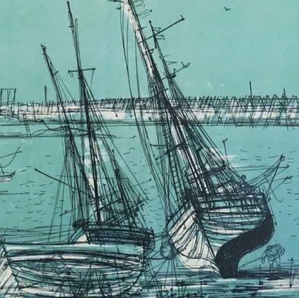 Jean Carzou, lithographie