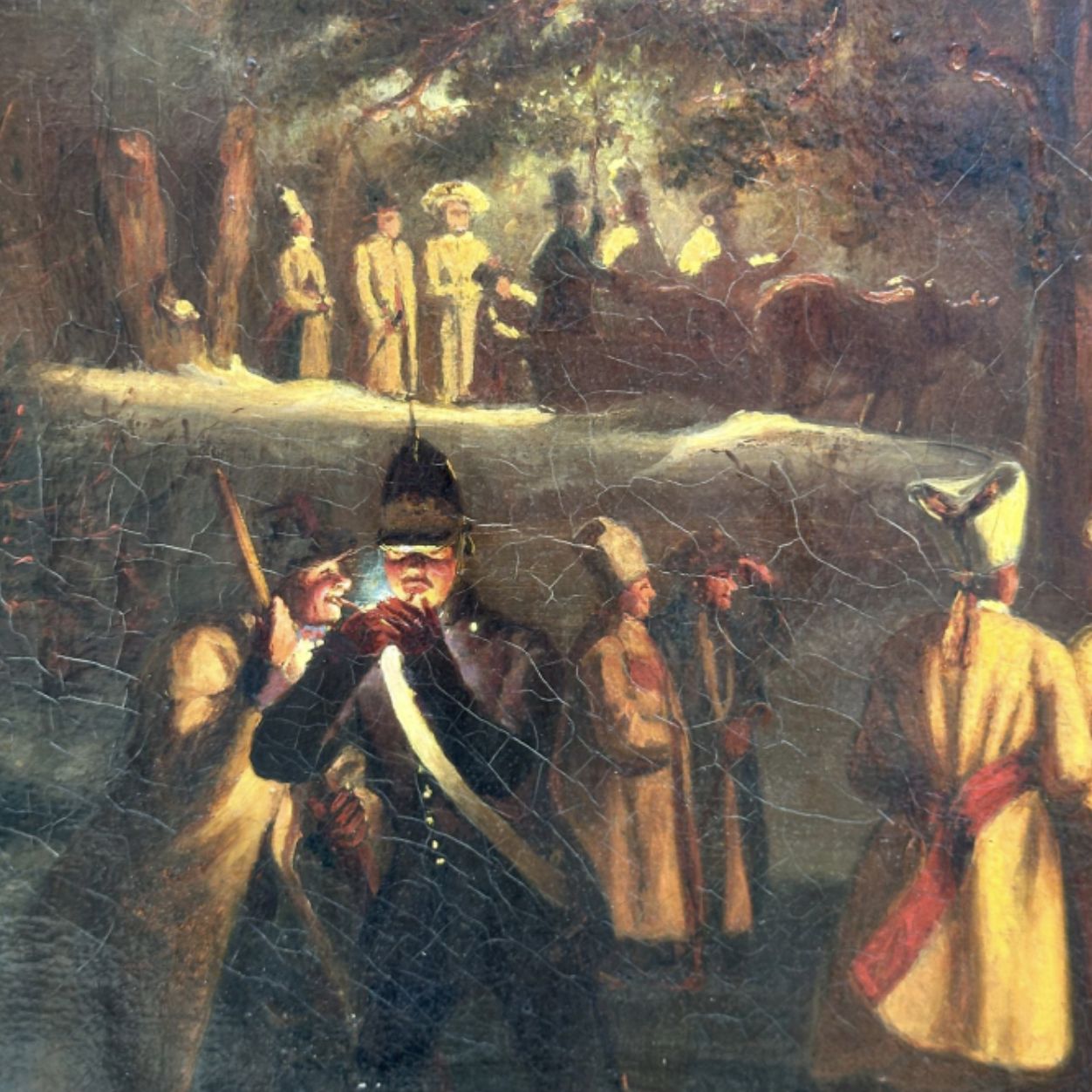 Wahlqvist, huile sur toile